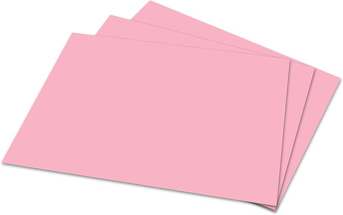 Memo Sheets, 4 X 6 Inches, 500 Sheets Per Pack. (Pink)