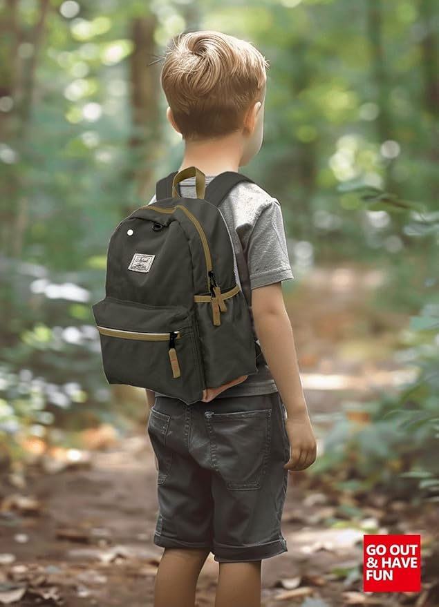 atgark Toddler Backpack for Boys 2-5: Preschool Kindergarten Backpack - 13" Daycare Backpack Fit A4 Folder
