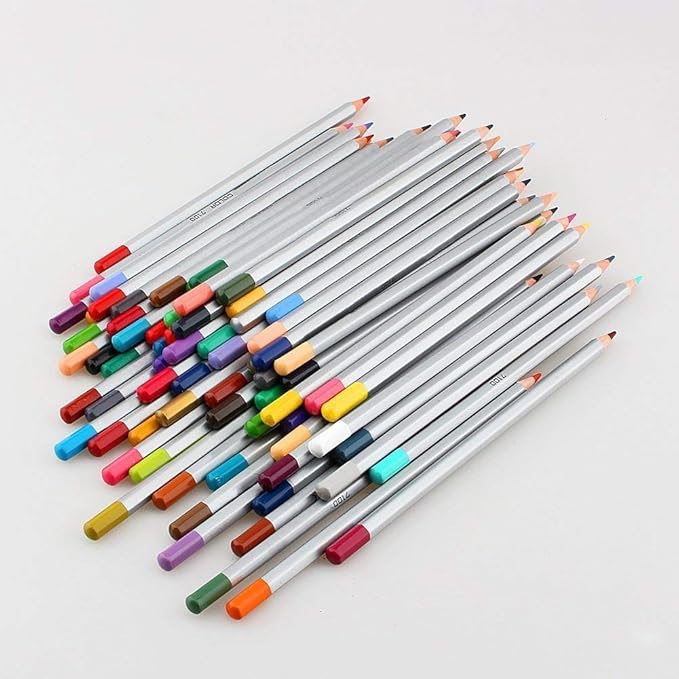 Yosoo 72-color Professional Art Drawing Pencils/Colored Pencils for Artist Sketch, Set of 72 Assorted Colors