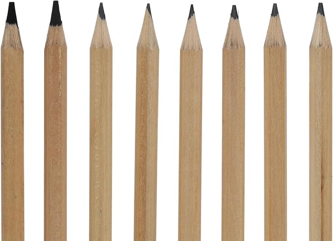 PRO ART 3077 10-Piece Dry Media Pencil Set,Black