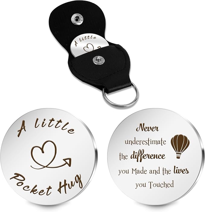 Pocket Hug Token Valentines Day Gifts For Him Graduation Gifts Back To School Gifts 2026 Eatser Basket Stuffer Keepsake