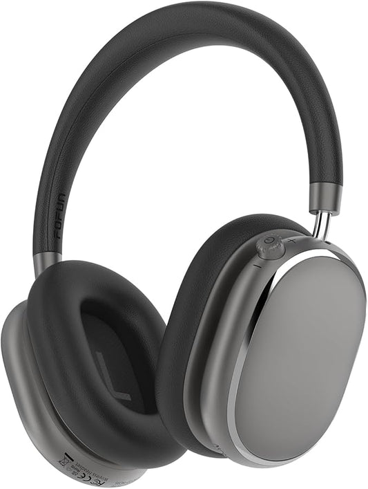 FOFUN NC95 Hybrid Active Noise Cancelling Headphones with Knob Control, 120H Playtime Over Ear Headphones Wireless Bluetooth 6.0, App Control, Hi-Res Audio, Comfort Fit, Clear Calls for Travel/Workout