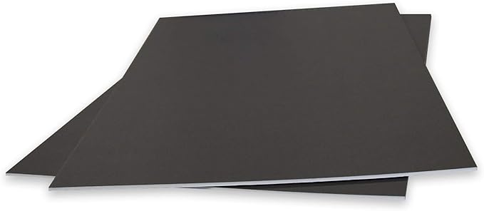 BAZIC Products Foam Board 20" X 30" Black, Colored Foam Boards 3/16 Inch Thickness, 4 Count, Presentation Signboards School Craft Project Framing Display