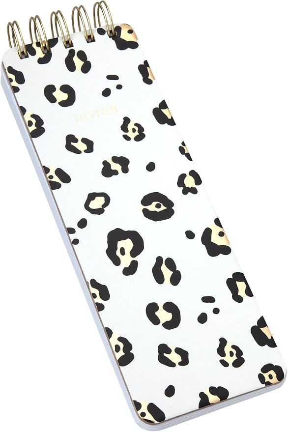 Eccolo Tall Spiral Memo Pad 300 Pages 150 Sheets List Notepad for Office