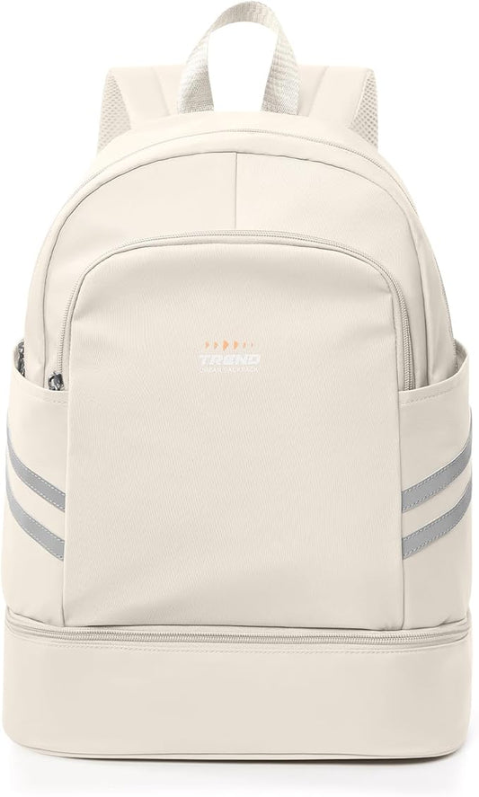 coofay Gym Backpack For Women Waterproof Sports Backpack With Shoe Compartment Lightweight Travel Backpacks Small Gym Bag Dance Volleyball Backpacks