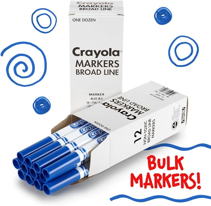 CYO24326235 - MARKER,BLUE,12/BX