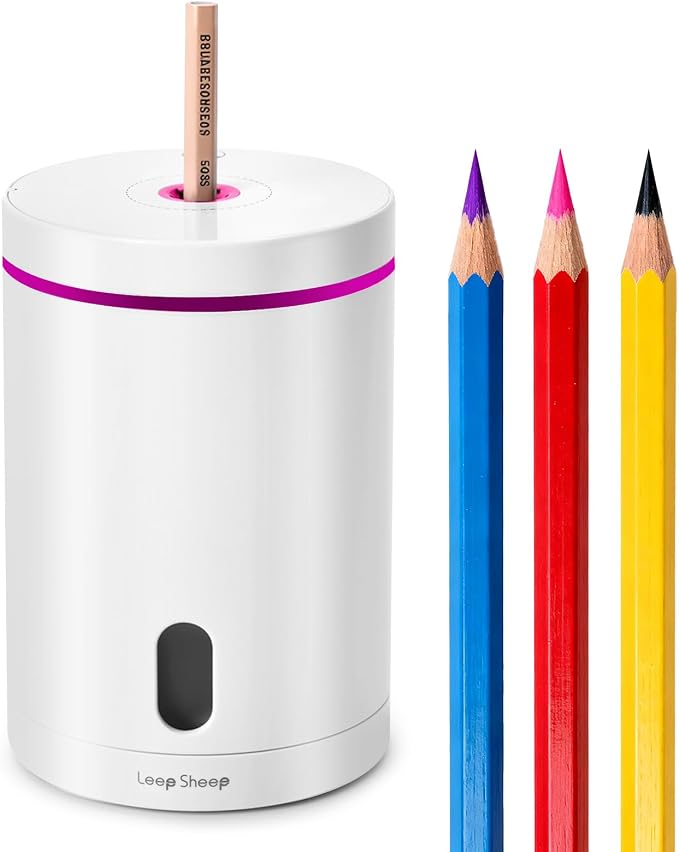 Fully Automatic Electric Pencil Sharpener, Rechargeable
