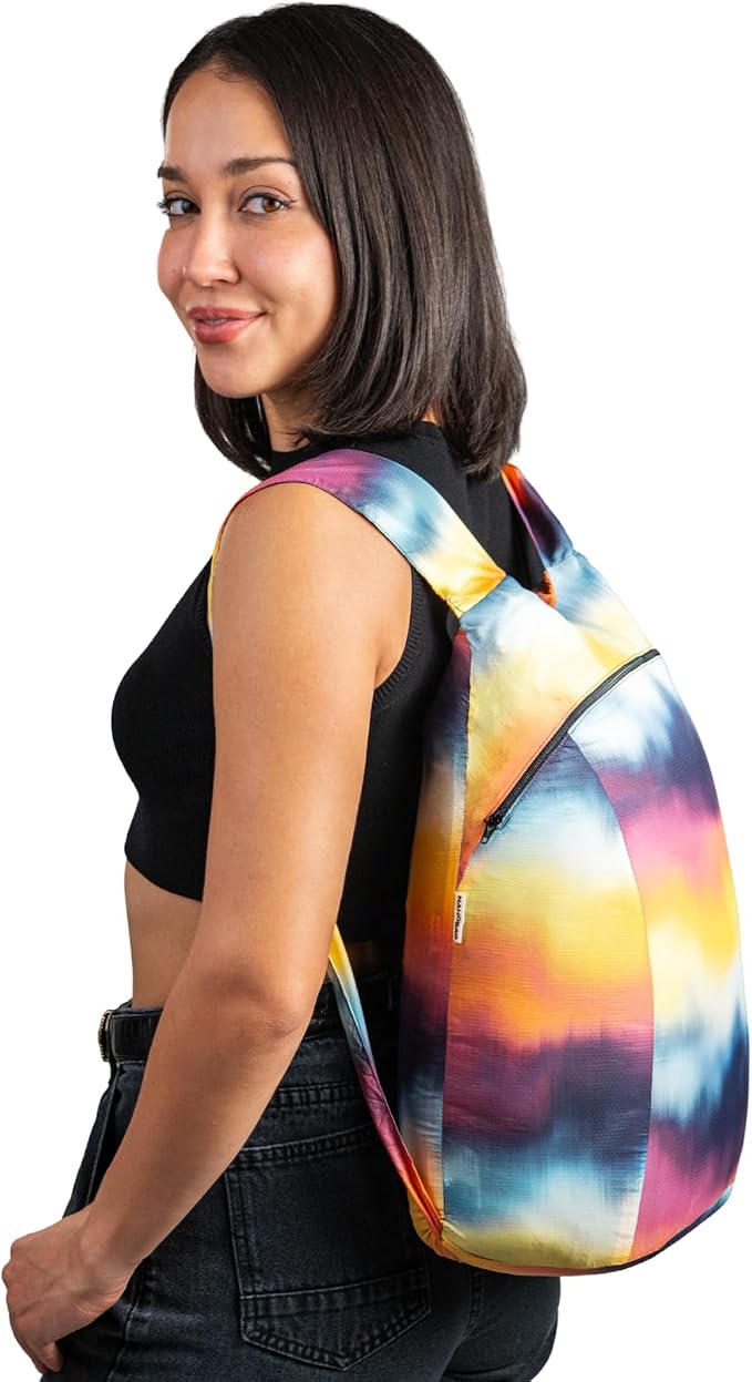 Nanobag Daypack 16L Ultralight Packable Foldable Travel Backpack for Hiking | 1.15 oz Portable Collapsible Pocket-Size with YKK Zipper and Wide Comfortable Shoulder Straps for Everyday Use and Sports