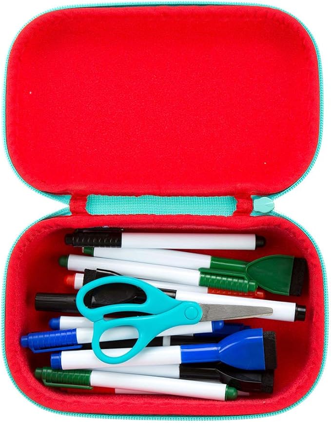 ZIPIT Colorful Pencil Case for Girls, Cute Pencil Box for School, Large Capacity Stationery Organizer Box