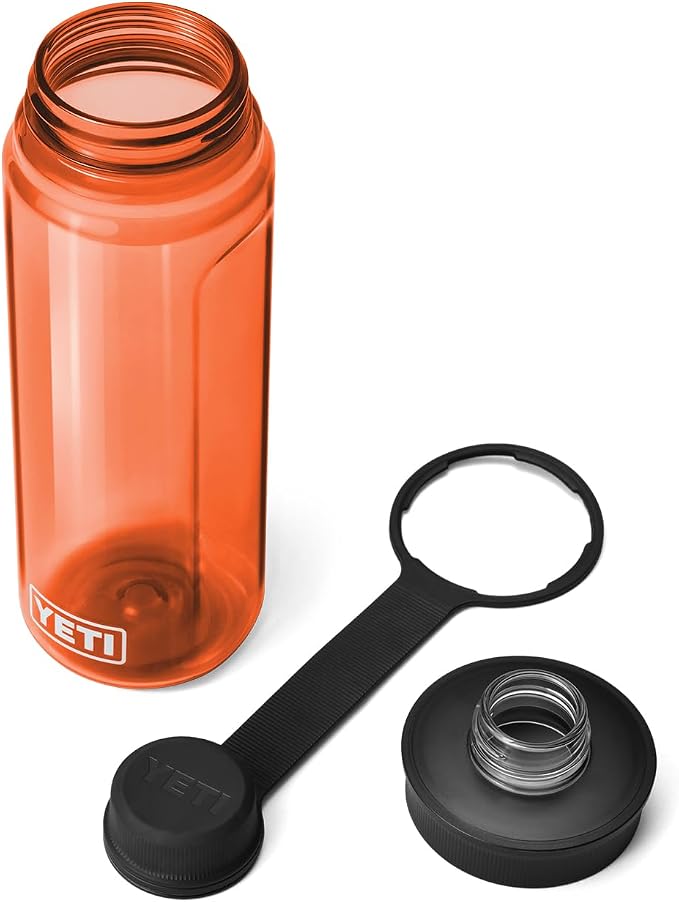 YETI Yonder Water Bottle with Yonder Tether Cap, Lightweight, Leakproof and BPA-Free