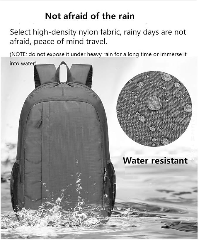 Ultra Packable Hiking Backpack, Foldable Travel Daypack, 25L | Lightweight Camping Backpacks, Collapsible Knapsack Back Pack For Women Men,Water-Resistant,Casual Outdoor Small Day Bag