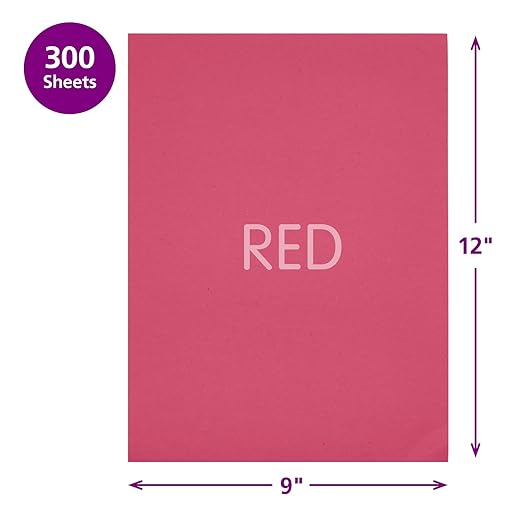 Colorations Lightweight Construction Paper - 300 Sheets