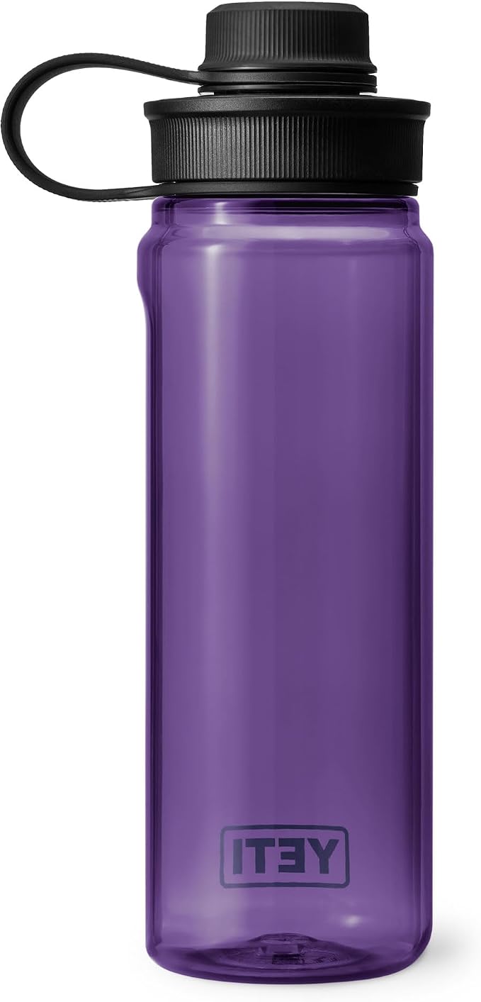 YETI Yonder Water Bottle with Yonder Tether Cap, Lightweight, Leakproof and BPA-Free