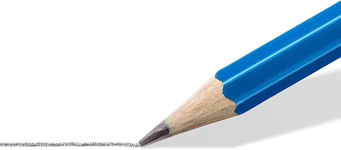 STAEDTLER Mars Lumograph 4B Graphite Art Drawing Pencil, 6 Pencils