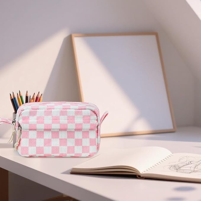 Bluboon Big Capacity Pencil Case Pencil Pouch Pen Case School Supplies Cute Pencil Box Pencil Bag for Teen Girls Boys Women Man