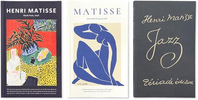 Monolike Henri Martisse Paperback Note Part.2 3p SET_Art design note, Mini note, Blank note, Notebook, 192 Pages, 4.13x6.69