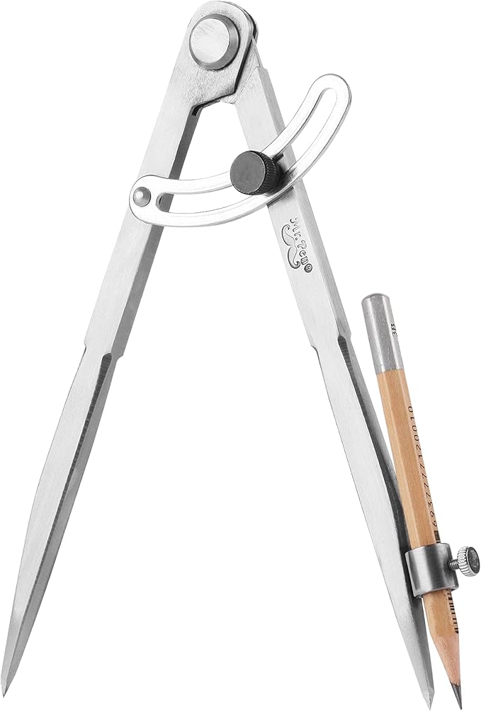 Mr. Pen- Professional Compass for Woodworking, Compass with Wing