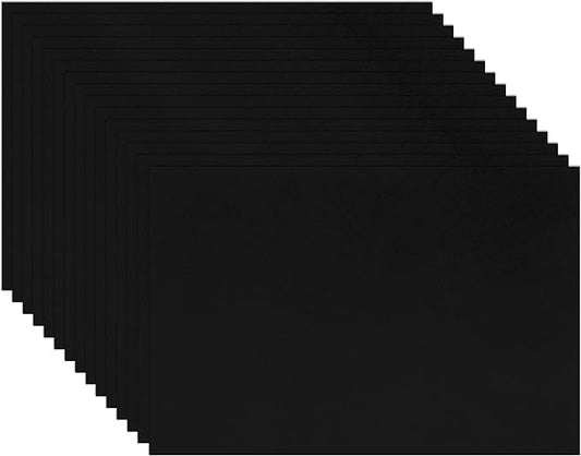 60 Sheets Black Cardstock 4 x 6 Printer Paper, 300gsm/110lb Heavyweight Flat Card Stock Craft Paper for DIY Card Making, Invitations, Greeting Cards, Postcards, Graduations