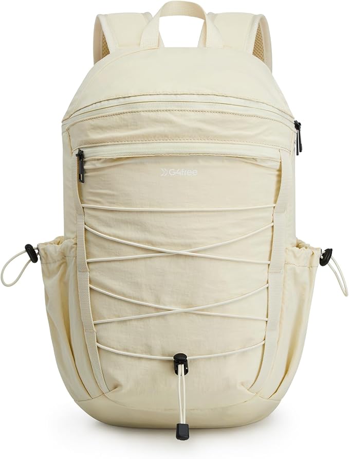 G4Free 20L Hiking Travel Backpack for Women Men | Lightweight Backpacks with Luggage Trolley Strap, Daypack for Outdoor Daily Camping
