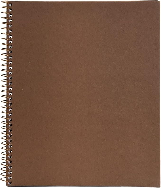 Mintra 100% Recycled Notebooks (Letter Size (8.5in x 11in), Solid Set 3pk)