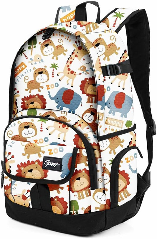 rickyh style School Backpack Travel Bag for Men & Women Lightweight College Back Pack with Laptop Compartmen