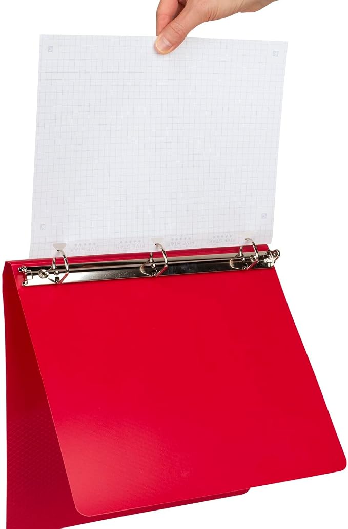 Five Star Loose Leaf Paper, Notebook Paper, Graph Paper, Reinforced Filler Paper, Fights Ink Bleed, 8.5 x 11, 100 Sheets (17012)