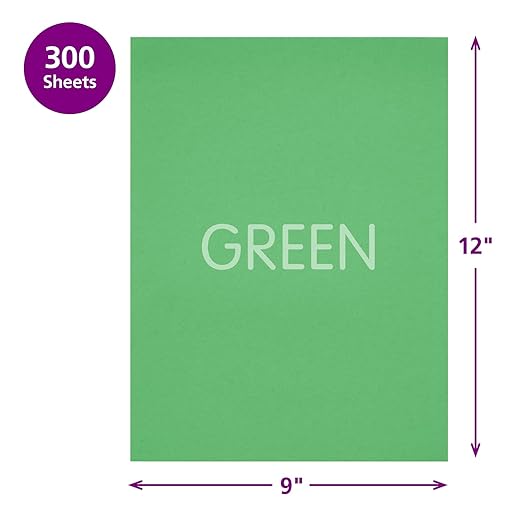 Colorations Lightweight Construction Paper - 300 Sheets