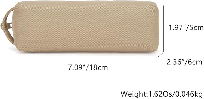 Pencil Case Soft School Pencil Pouch Bag for Easy Carry Stylish and Durable (Khaki)