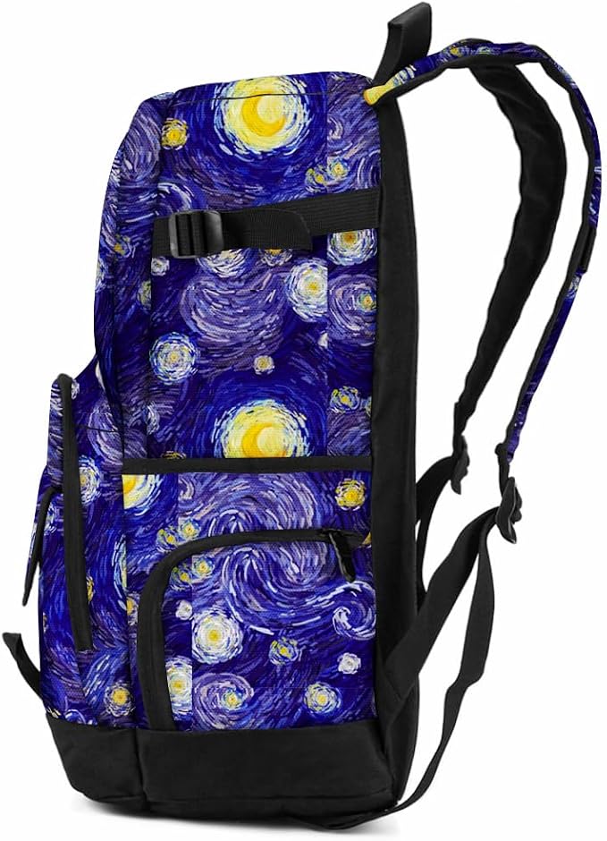 rickyh style School Backpack Travel Bag for Men & Women Lightweight College