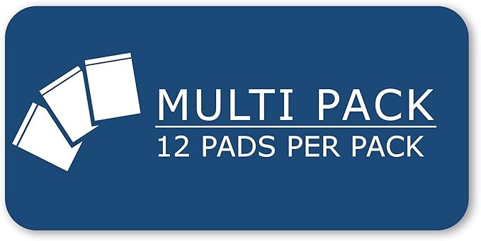 ROARING SPRING Enviroshades Blue Legal Pads, 12 Pack, Legal Ruled Recycled Colored Writing Note Pads, 8.5" x 11", 50 Sheets, Perforated Paper, Made in USA, Memo Pad For School & Office