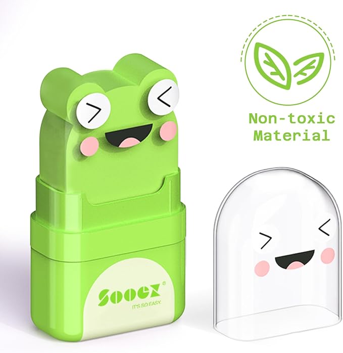 Sooez 12 Pack Pencil Erasers, Cute Animal Eraser with Clean up Roller and Cover, Latex-Free, Bulk Art Drawing Erasers for Teens & Teacher Classroom/School Supplies, Party Favor