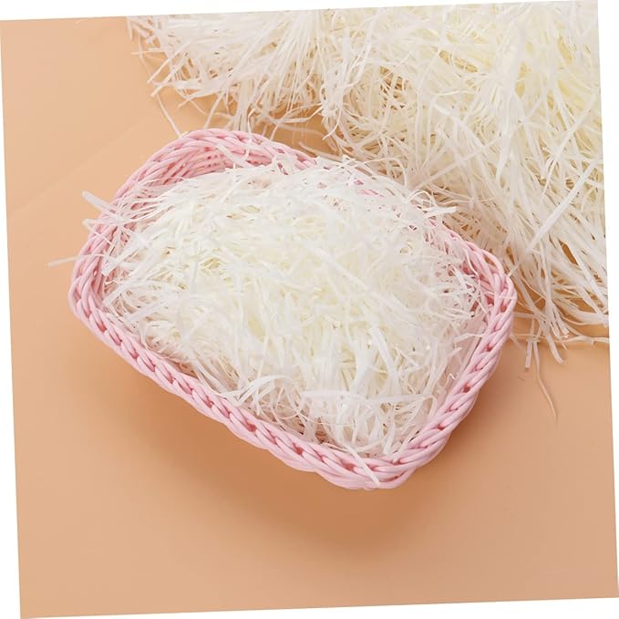 TEHAUX 100g Lightweight Cut Paper Shreds Eco-friendly Fillers for Packaging Wrapping Decor Suitable for Occasions