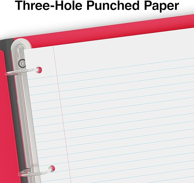 STAPLES Wide Ruled Filler Paper, 8” x 10.5”, 120 Sheets/Pack, 36‑Pack