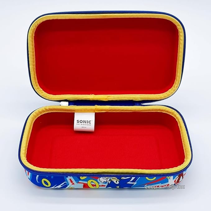 Innovative Designs Sonic Molded Pencil Case, Blue