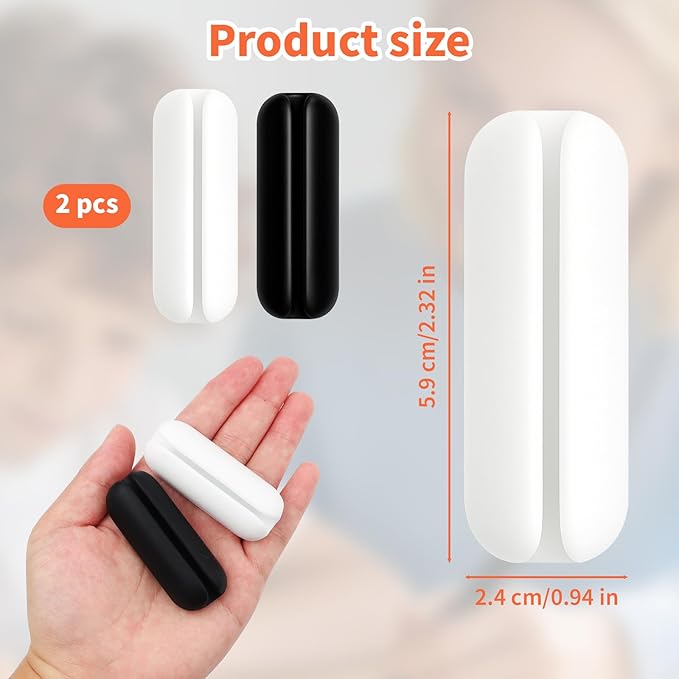 2-Pack Weighted Pencil Grips – Silicone Handwriting Aid for Kids, Elderly & Special Needs – Assists with Penmanship Issues Due to Autism, Tremors, Grip Strength or Fine Motor Skill Disability