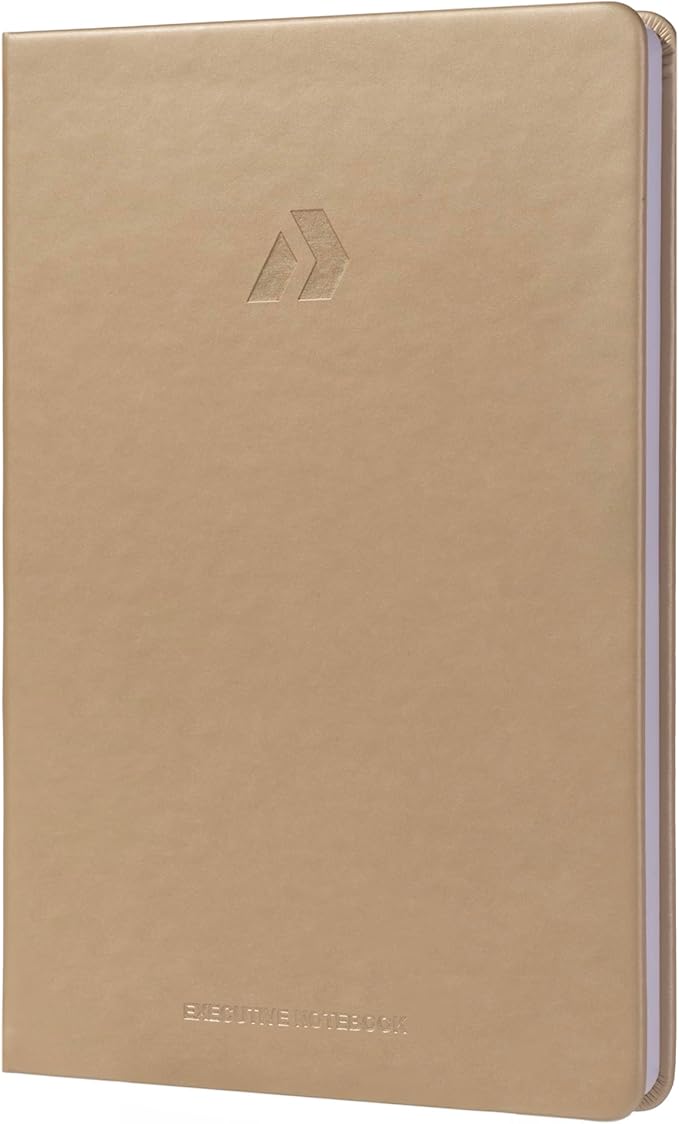 Nextnoid Hardcover Lined Notebook Journal - 120 GSM Thick Paper, Medium A5-160 Pages - Perfect For Writing, Journaling and Note-Taking (Skin, Ruled)