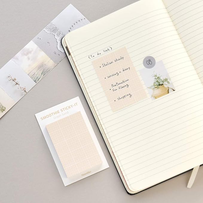 Monolike Smoothie Graph Sticky-it - 5p Set Self-Adhesive Memo Pad 50 Sheets