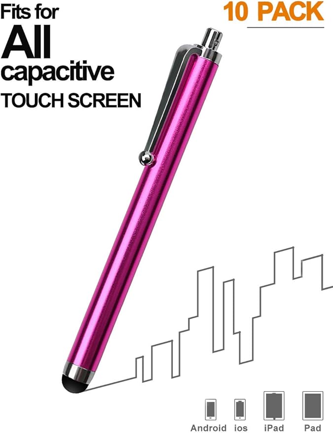 LIBERRWAY Stylus Pen 40 Pack for Universal Touch Screen Capacitive Stylus
