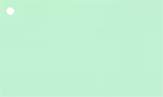 Colonial Cards: 150 Color Cardstock 3" x 5" Index Cards, Unruled with Corner 1-Hole Punched and 4 Binder Rings, Light Green