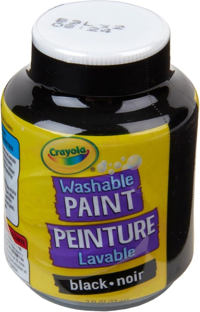 Crayola® Washable Paint, 2 Oz, Black