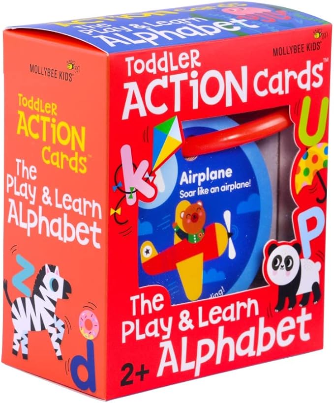 MOLLYBEE KIDS Preschool Activity Cards (Alphabet)