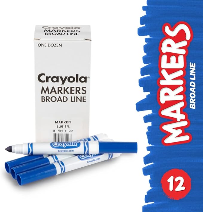 CYO24326235 - MARKER,BLUE,12/BX