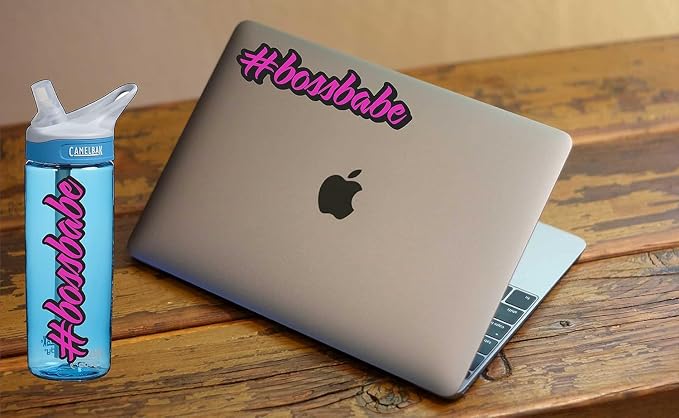 Custom Name Stickers for Water Bottles - Personalized Dishwasher Safe, Vinyl Outline Name Labels for Cups, Tumblers, Helmets, Laptop, Bikes, Cars, Storage and Pet Bowls (Short 3-8 Letters)