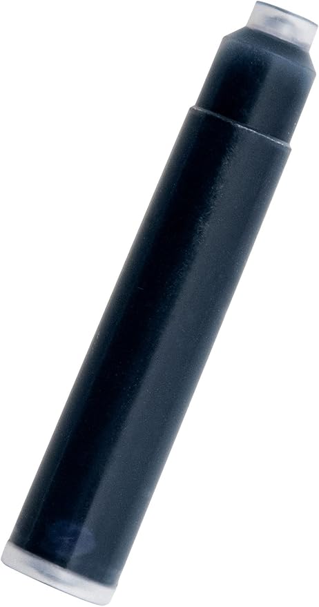 Monteverde International Size Cartridge to Fit Fountain Pens, Blue Black, 6 per Pack (G302BB)