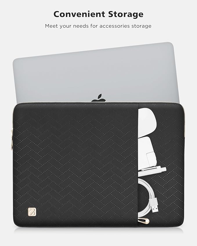 NIDOO Laptop Sleeve 17 inch Computer Protective Carrying Case Portable Cover for 17.3 inch Lenovo Legion 5 / IdeaPad 3 Gen 7 / Dell G7 17 / XPS 17 / HP Laptop 17-cp1773ng / Asus ZenBook Pro 17