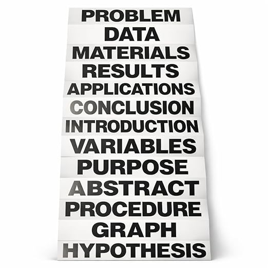 Flipside Products 36" x 48" Project Board Kit, 5 Pack, School Presentation Display Board and Supplies, Trifold Kits, Letters, Titles, Header Display, Presentation, All in One