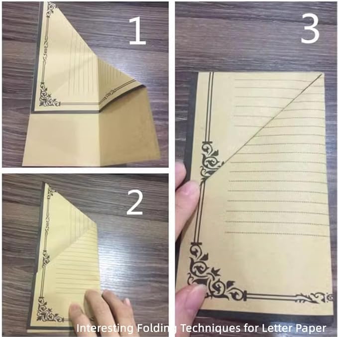 100 Sheets Rabbit Stationery Lined Paper,A5 Stationery Writing Paper with Antique Border Design,Letter Size (Unpunched) Ruled Filler Paper for Writing Letters,Vintage Invites (White)
