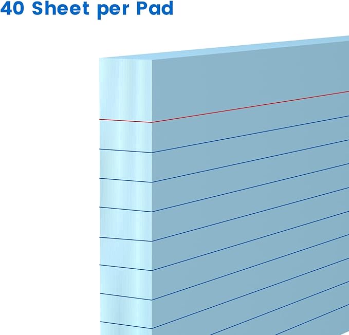 250 Count Index Cards 3x5 Inch 180gsm Heavy Weight Colored Flash Card (50 Sheets Each), Note Taking for Students, Teachers, Professionals, Study Note Cards for Office Home School