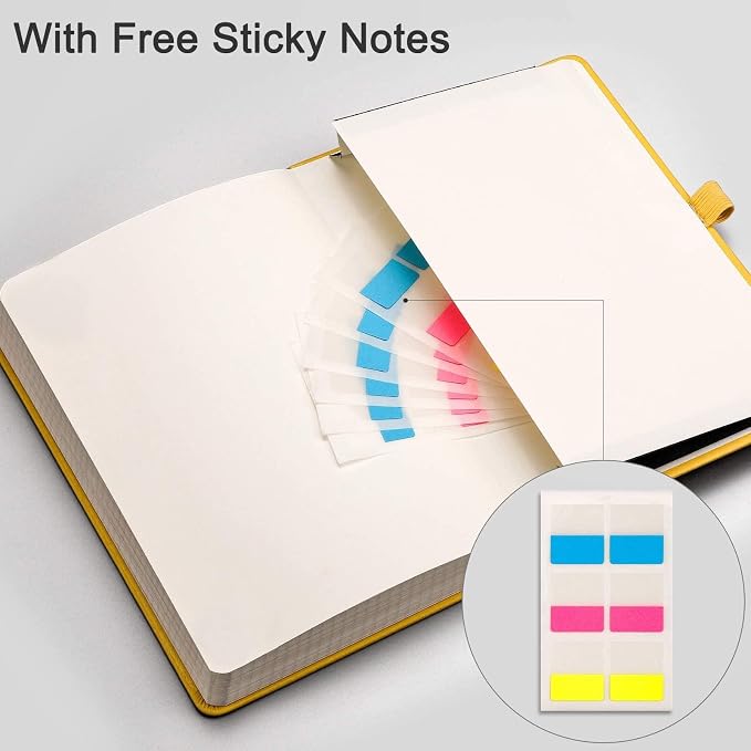 EMSHOI Graph Grid Journal Notebook, 256 Pages, A5 Size (5.7'' x 8.3'')