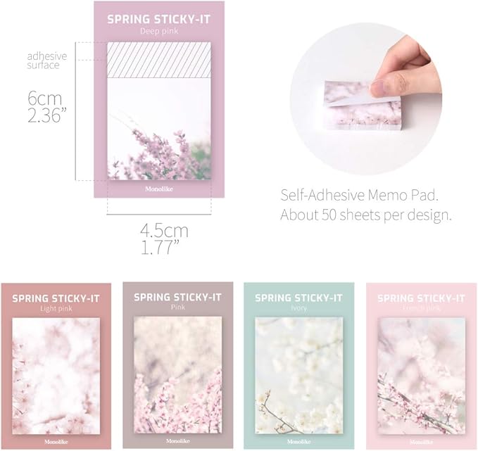 Sticky 5P Set - E (Spring)